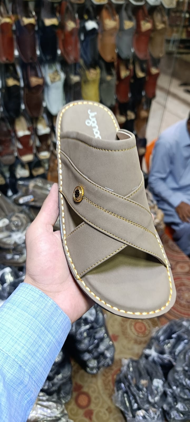 Premium Leather Slip-On Sandal | Men's Everyday Comfort