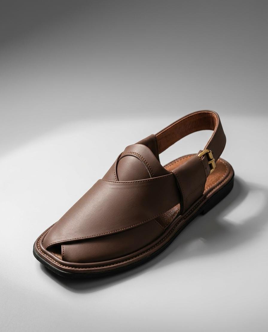 Classic Brown Peshawari Chappal | Excellent Design & Quality