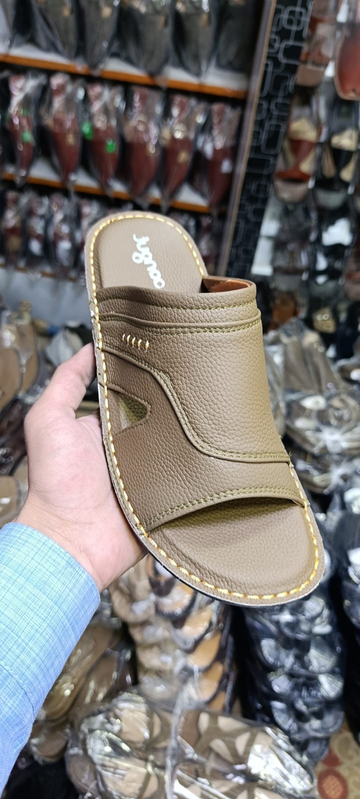 Premium Full Leather Padded Gents Chappal | Eid Collection